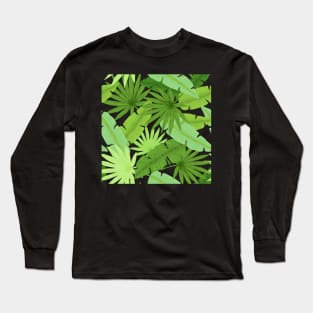 Palm Leaves Long Sleeve T-Shirt